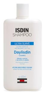 ISDIN SHAMPOO DaylisdinChampú Ultra Suave, Limpieza Y Cuidado Suave Para Cabello Normal Y Sensible, Apto Para Uso Diario, Con Tensioactivos Suaves - 400 ml
