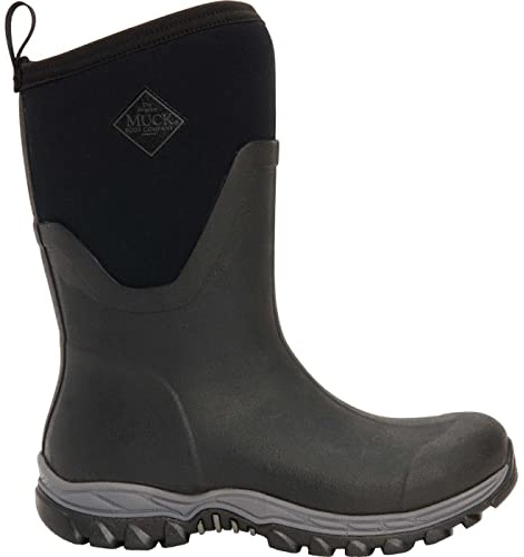 MUCK Women's Arctic Sport II Mid Boot, Black, Size 11(M)
