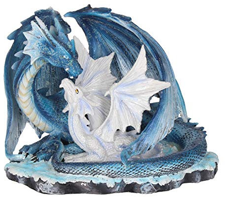 Nemesis Now D0291B4 - Mothers Love Figur 22cm blau