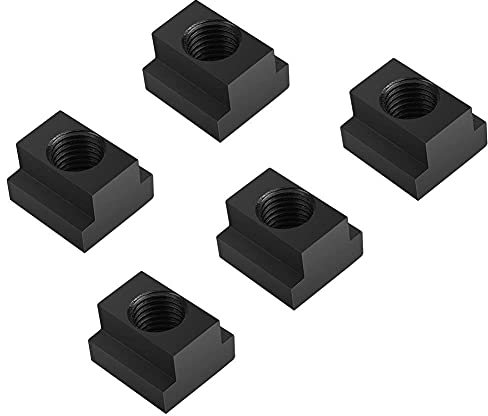 5 pz M16 Black Oxide Finish T Slot Dadi Si Adattano a Scanalature a T In Machine Tool Tabelle