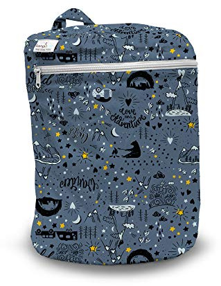 Kanga Care 3D Dimensional Seam Sealed Wet Bag Mini | Wander
