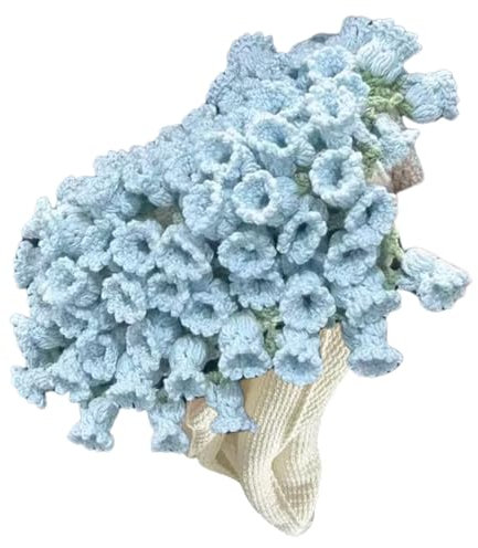 YPREWY Coperta per bouquet all'uncinetto, per principianti e hobbisti, include istruzioni passo dopo passo (lingua italiana non garantita)