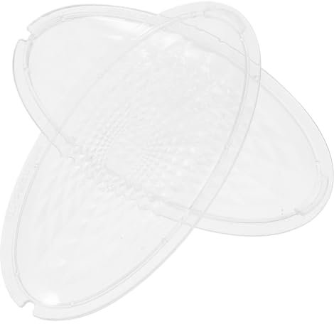 SHINEOFI Range Hood Lamp Accessory Replacement Lampshade Light Cover for Kitchen Cooker Hood Indoor Vent Protector Plate Suitable for Extractor Fans