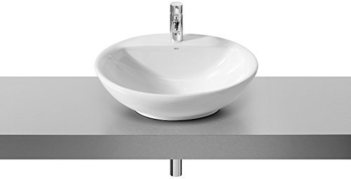 Roca A327877000 Fontana Lavabo de salle de bain en céramique Blanc 60 cm