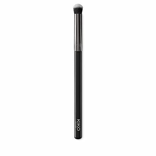 KIKO Milano Face 02 Intensive Coverage Brush | Pinceau Visage Et Contour Des Yeux À Haute Intensité De Fibres Pour Correcteurs Et Ombres À Paupières