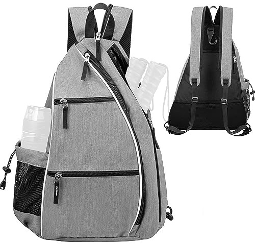 Karlak Mochila Ajustable Sling Bag Tenis Raqueta Bolsa para Tenis bádminton