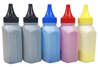 YGUWZ Toner-Nachfüllung Kompatibel mit ECOSYS P7040cdn Laserdrucker-Patrone TK-5160 TK-5161 TK-5162 TK-5163 TK-5164 farbiges Pulver(1 Set and 1BK Toner)