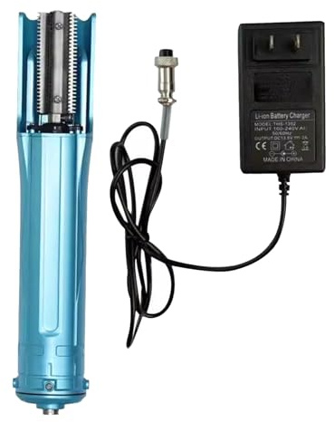 AMQYDT Squamatore Elettrico a Batteria, Strumento Professionale per la rimozione delle Squame, Raschietto Impermeabile in Acciaio Inox per la rimozione delle Squame, con Protezione della Lama