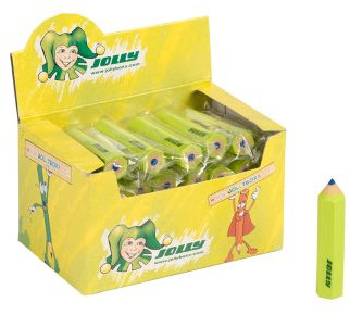 JOLLY Rubby Radierer, Radiergummi in Stiftform, für Kinder, Schule, Etui, handlich, praktisch, ideal zum präzisen Radieren, für Bleistiftzeichnungen und Notizen