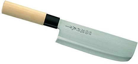 Herbertz Messer Japanisches Kochmesser, Usuba, Klinge 17 cm, grau, M, 1010369110