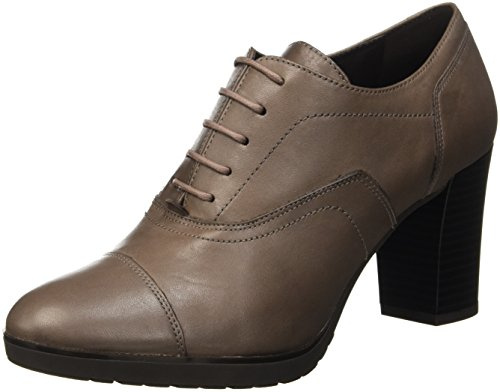 Geox D Raphal Mid D - Scarpe con Tacco Donna, Marrone (Taupec6029), 35 EU