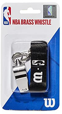 Wilson Unisex-Adult NBA Brass Whistle, One Size
