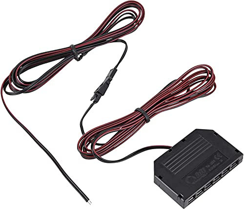 12V Mini-Amp, 4m Kabel 6-Fach Verteiler, Stecker, Verbindungskabel Anschlusskabel