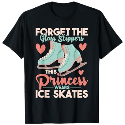 This Princess Wears Ice Skates - Figure Ice Skating T-Shirt