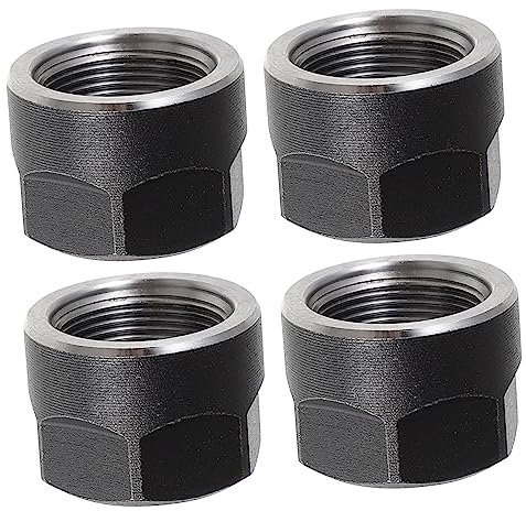 VILLFUL 12 Piezas De Tuercas De Sujeción De Pinza, Soporte De Broca De Enrutador, Piezas De Reparación De Tuercas Er11, Tuerca De Fresado, Tuerca De Herramienta De Torno, Tuerca De Pinza