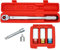 FAMEX 10886-3N Drehmomentschlüssel Set 1/2 (12,5mm) - 30-210 Nm mit Stecknüsse aus robusten Chrom-Molybdän-Stahl, Kalibrierschein, geprüft, Verlängerung, Adapter