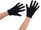 Oblique Unique® 1 Paar Kinder Handschuhe in Schwarz aus Baumwolle - auch für kleine Erwachsenenhände geeignet