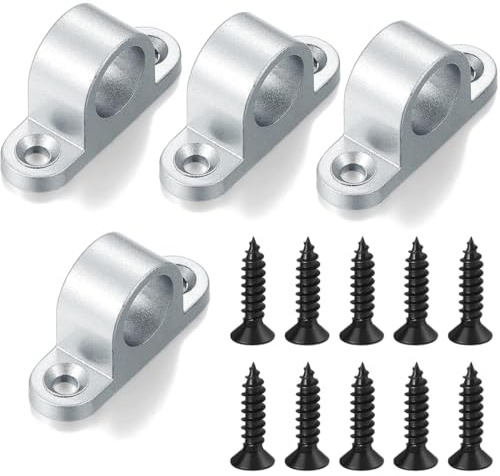 DIFLAX 4 Piezas Ojales para Toldos de Caravana, Accesorios Toldo Caravana, Ojales Metálicos para Caravana, Protección Contra la Corrosión, Diseño Vertical y Horizontal, Para Autocaravana, Camping