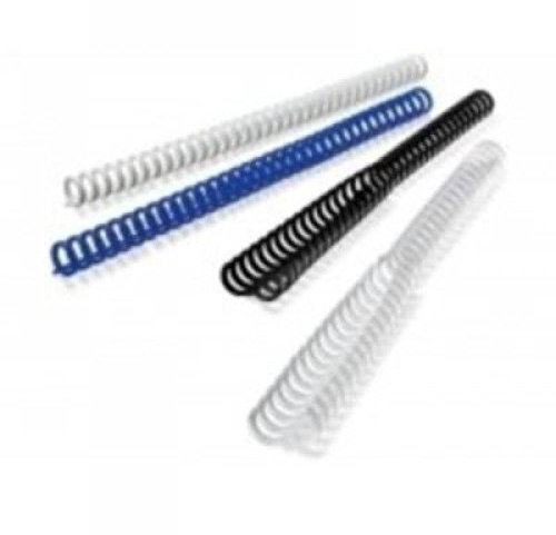 GBC 387326E ClickBind Binderücken, klar, 16mm