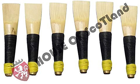 Schottischer Dudelsack Rohr, Chanter Zuckerrohr Reed/Great Highland Dudelsack Zuckerrohr Blätter 1,2,3,6,12 PCS Cane Reed 6 Pcs