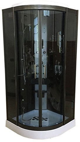 CABINE DE DOUCHE HYDROMASSANTE CHROMETHERAPIE HYDROMASSAGE 90 x 90 SPA BAIN Toronto