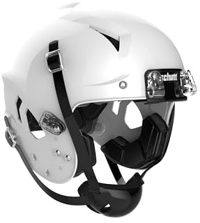 Schutt Sports Vengeance PRO LTD II Varsity Football Helmet (Facemask NOT Included), White, X-Large