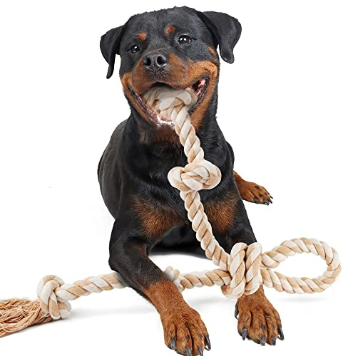 Fida Dog Rope Toys for Large Dogs, Tough Tug of War Dog Toys