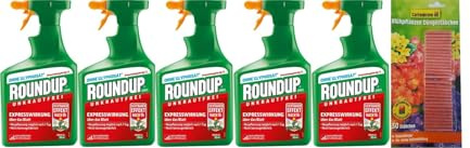 5 X 1l Roundup Express Spray