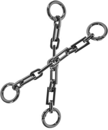 SHINEOFI 2st Purse Chain Handväska Förlängning Metallkedja För Bekväm Bärning Handväskor Passar Olika Stilar Och Förbättrar Utseendet På Din Väska