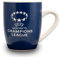 UEFA Tasse à thé en céramique pour femme Ligue des Champions - 325 ml - Produit sous licence officielle UWCL - Passe au micro-ondes - Pour boissons chaudes et café - Cadeau de football pour enfants et