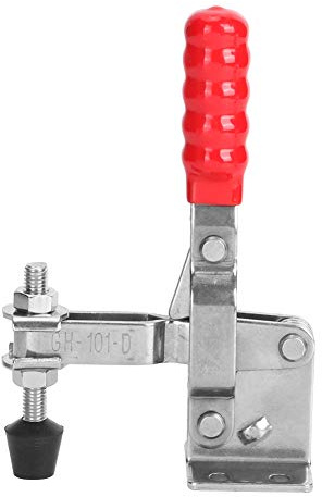 Stainless Steel Toggle Clamp Heavy Duty Quick Release Clamping Device for Machine Operation Welding Metal Plate Circuit Board