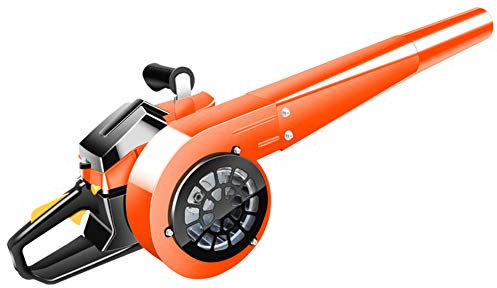 CYY Soplador de Gasolina de 2 Tiempos 58CC,Soplador de Hojas Manual A Gas de 2.6KW con Extensión de Boquilla,para Limpiar Polvo/Hojas/Nieve/Extinción(Color: Rojo)