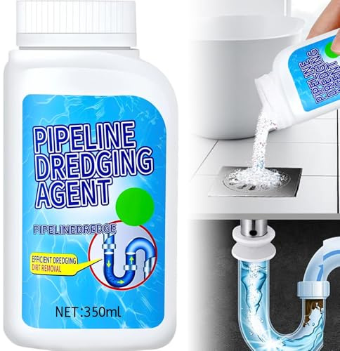 2025 New Drain Unblocker Sink Unblocker, Multi-Purpose Toilet Unblocker Sink and Drain Cleaner, Powerful Pipe Dredge Agent, Keep Your Wash Basin and Toilet Unblocked, Safe for All Pipes (1 Pcs)