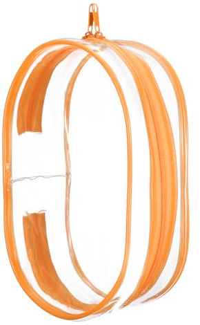 QUARKZMAN Bolsa De Exhibición para Figuras 7.5 X 11 X 18.5 Cm PVC Naranja