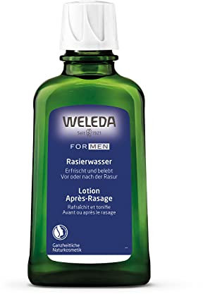 Weleda Lozione da Barba, raddrizza i peli della barba permettendo una rasatura più precisa, fresco aroma naturale, ideale per tutti i tipi di pelle (1x100ml)