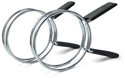 HAUTMEC 2-Piece Double-Loop 4-Inch Hose Clamps 100mm Quick Release Hose Clips Fixing for Hose Pipe Tube HT0085-HC