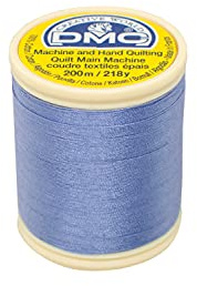 DMC - Fil à Quilter - Fil à Coudre | 100% Coton - Fil Fin, Soyeux, Doux et très résistant | Idéal pour Le Quilt et Le Patchwork, Main et Machine | Bobines 200 m - 106 Coloris