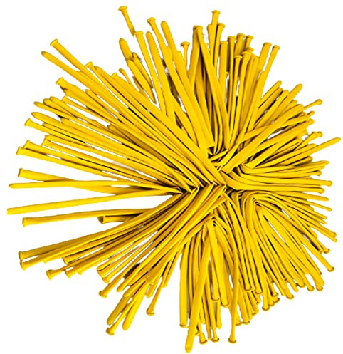 Palloncini lunghi modellabili 260q con animali, gialli, magici palloncini per artigianato, feste di compleanno per bambini, riempitivi per sacchetti per matrimoni, clown, decorazioni per feste,