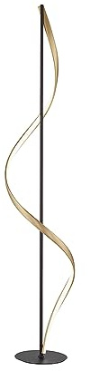 Paul Neuhaus LED Q-Swing Stehleuchte, dimmbar Fernbedienung Messing
