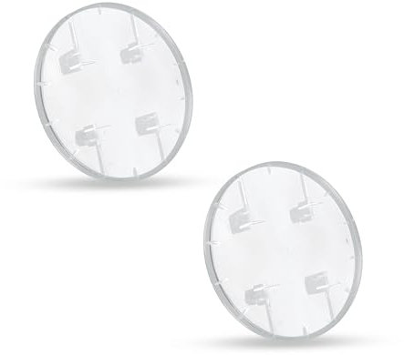 Electric Meter Covers for Milbank 6002 Plastic Meter Socket Blank Clear Cover，Replacement for 6002 Plastic Electric Meter Cover Plate (2 Pack)