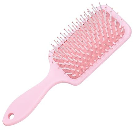 Cepillo para el cabello, cepillo de pala, cepillo para desenredar, cerdas y flexibles, peine de masaje del cabelludo para hombres y mujeres, cabello grueso, rizado, largo, corto, húmedo y