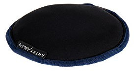 ARTZT vitality Softhantel Sandbag Schwarz-Blau | 3 kg, 23,50 x 23,50 x 4 cm