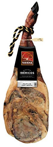 Navidul Paleta de Cebo Ibérica, Jamonero y Cuchillo - 4.25 kg