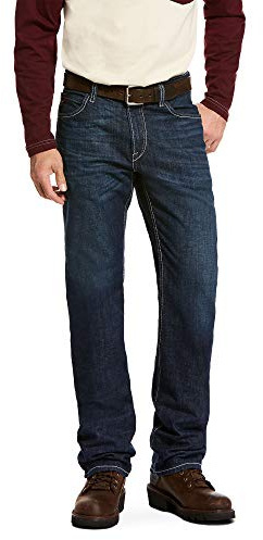 ARIAT Herren MNS Fr M4 RLX Drst Lnup Strt Lg Jn PLT Arbeitshose, Platin, 34 W/34 L