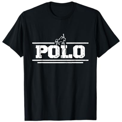 Western Horse Polo Gifts Practice Vintage Horseback Riding T-Shirt