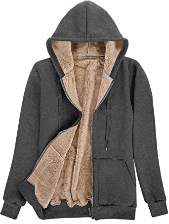 UMIPUBO Sudadera con Capucha para Mujer Sudadera con Capucha de Otoño Cremallera con Bolsillo Hoodie Manga Larga para Mujer Tops Blusa Chándal