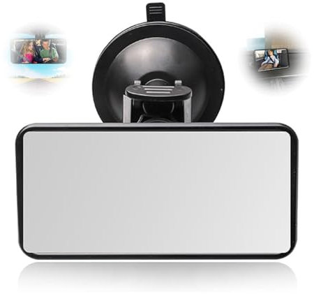 Rear View Mirror for Driving Test, Interior Car Rear View Mirror for Examiner, Blindspot Mirrors for Car, SUV, CRV