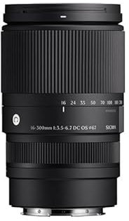 SIGMA Objectif 16-300mm f/3.5-6.7 DC OS Contemporary compatibile con Fujifilm X
