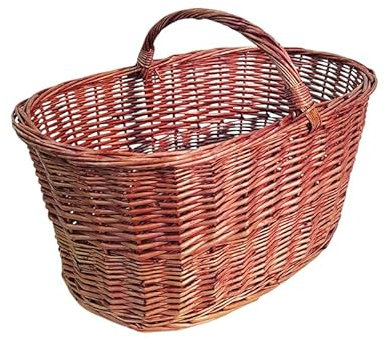 NG NICCOLAI CESTE VIMINI VARI MODELLI E MISURE IDEALI PER FUNGHI O COME PORTALEGNA CON MANICO (PORTALEGNA 42X65X43(H) CM)