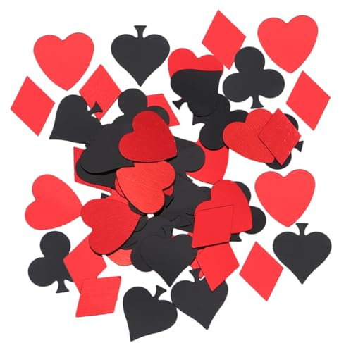 WEKADRIN Decorazioni per Feste Scarti di Poker Colorati 90G Sparsi per Tavolo per Matrimoni Compleanni e Shower Materiale Plastico Inodore e Sicuro Decorazioni Creative per Eventi